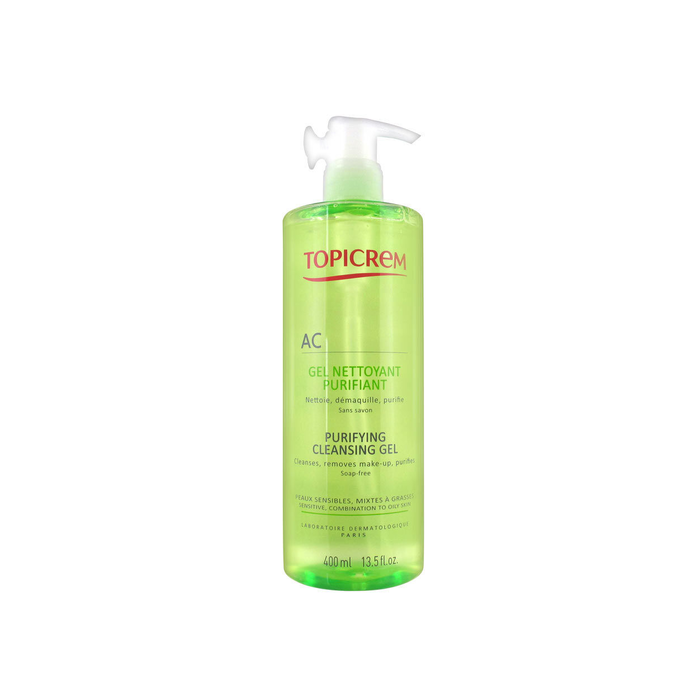 Topicrem AC CONTROL Gel Limpiador Purificante 400 ml