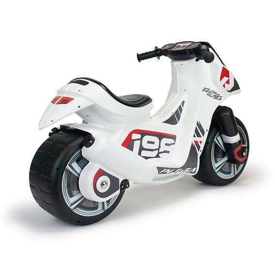 Injusa Correpasillos Dragón Blanco para Niños, 97.1 x 40.8 x 59.5 cm, Plástico Resistente