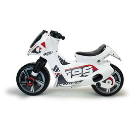 Injusa Correpasillos Dragón Blanco para Niños, 97.1 x 40.8 x 59.5 cm, Plástico Resistente