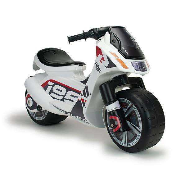 Injusa Correpasillos Dragón Blanco para Niños, 97.1 x 40.8 x 59.5 cm, Plástico Resistente