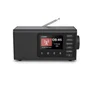 Hama DR1001 Radio digital con altavoz FM/DAB+, Bluetooth y pantalla de 4.3 pulgadas - Negro