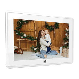 Kodak RCF-106H - Marco digital con WiFi, pantalla táctil IPS de 10" (1280x800), 16 GB, blanco
