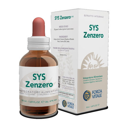 FORZA VITALE SYS ZENZERO Jengibre 50 ml
