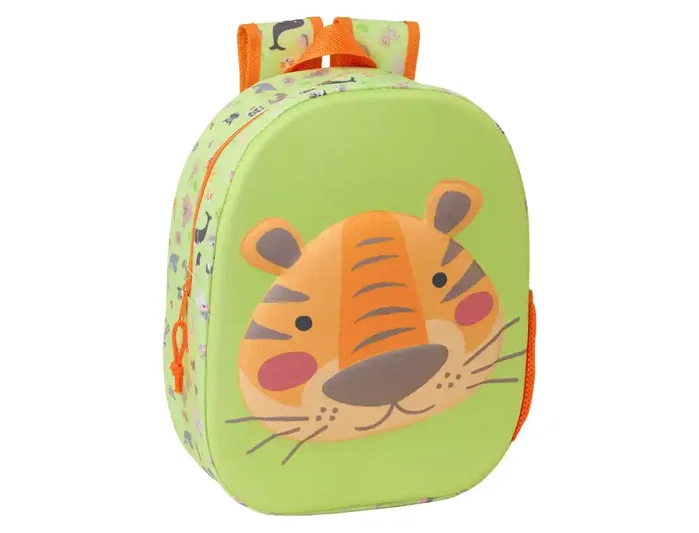 Safta Mochila 3D Tiger 27x33x10 cm