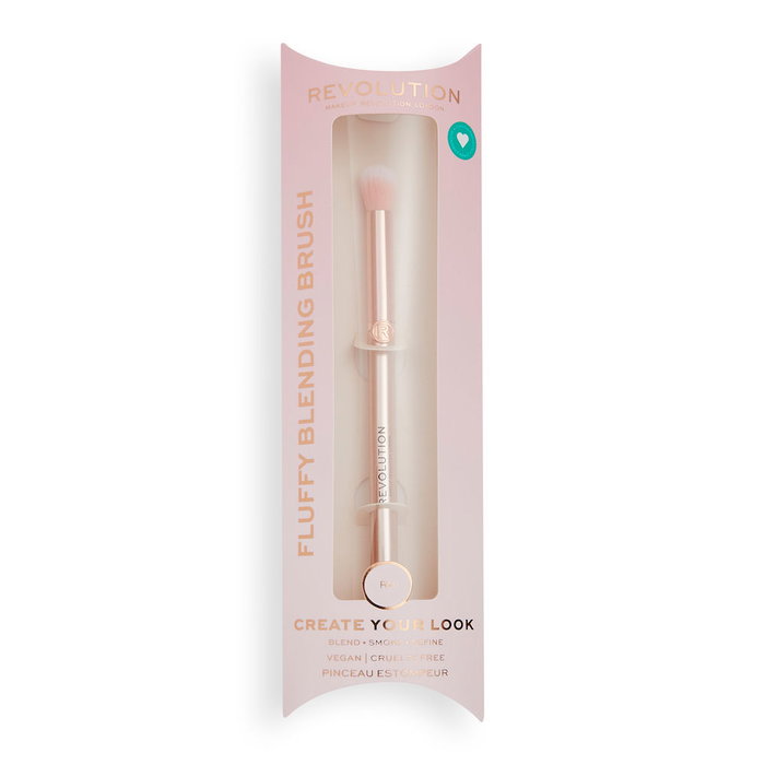 REVOLUTION MAKE UP FLUFFY Blending Brush #R4 - Brocha de Maquillaje para Difuminar - 1 u REVOLUTION MAKE UP FLUFFY Blending Brush #R4 - Brocha de Maquillaje para Difuminar - 1 u
