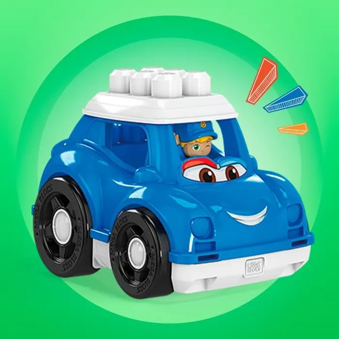 Mega Bloks CND62 - Vehículos Lil' First Builders - Bloques Construcción (Modelo Aleatorio) - 12 Meses en Adelante