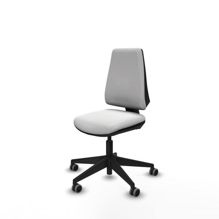 PIQUERAS Y CRESPO Silla de oficina Elche Blanca sin brazos