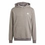 Sudadera con Capucha Hombre Adidas Seasonal Essentials Melange Hoodie Marrón Beige