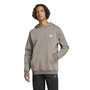 Sudadera con Capucha Hombre Adidas Seasonal Essentials Melange Hoodie Marrón Beige