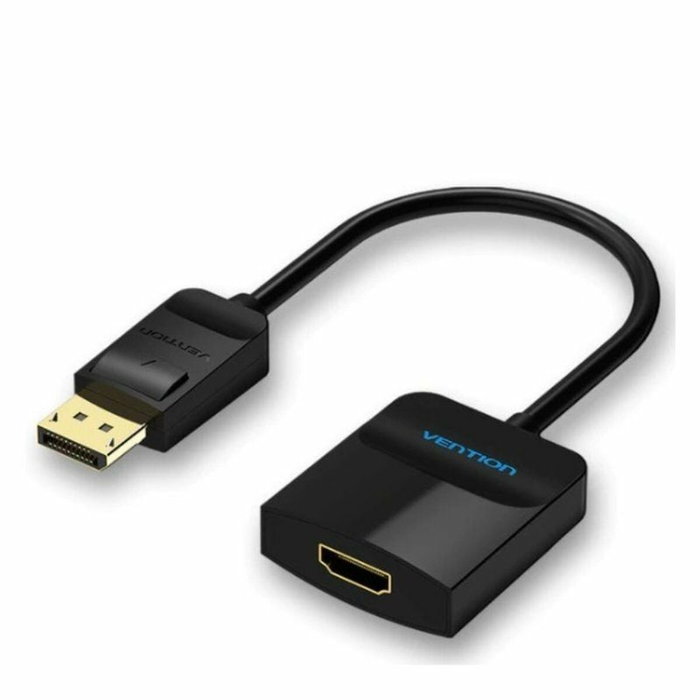 Vention Conversor DisplayPort Macho a HDMI Hembra HBGBB Negro Vention Conversor DisplayPort Macho a HDMI Hembra HBGBB Negro