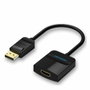 Vention Conversor DisplayPort Macho a HDMI Hembra HBGBB, 0,15 m, Negro