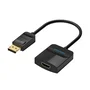 Vention Conversor DisplayPort Macho a HDMI Hembra HBGBB, 0,15 m, Negro