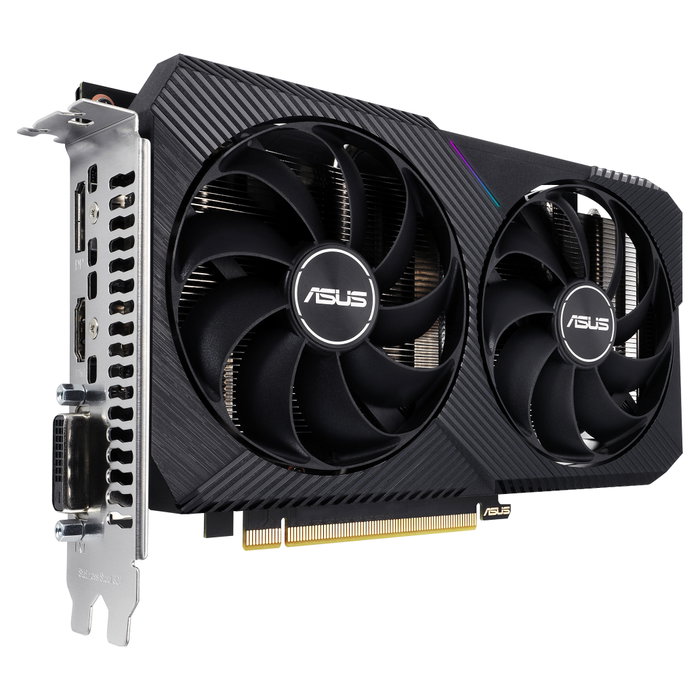 Asus Dual GeForce RTX 3050 V2 OC 8GB GDDR6 Asus Dual GeForce RTX 3050 V2 OC 8GB GDDR6