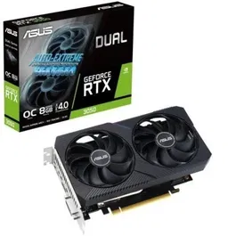 Asus Tarjeta Gráfica Dual GeForce RTX 3050 V2 OC 8GB GDDR6 | 90YV0GH6-M0NA00
