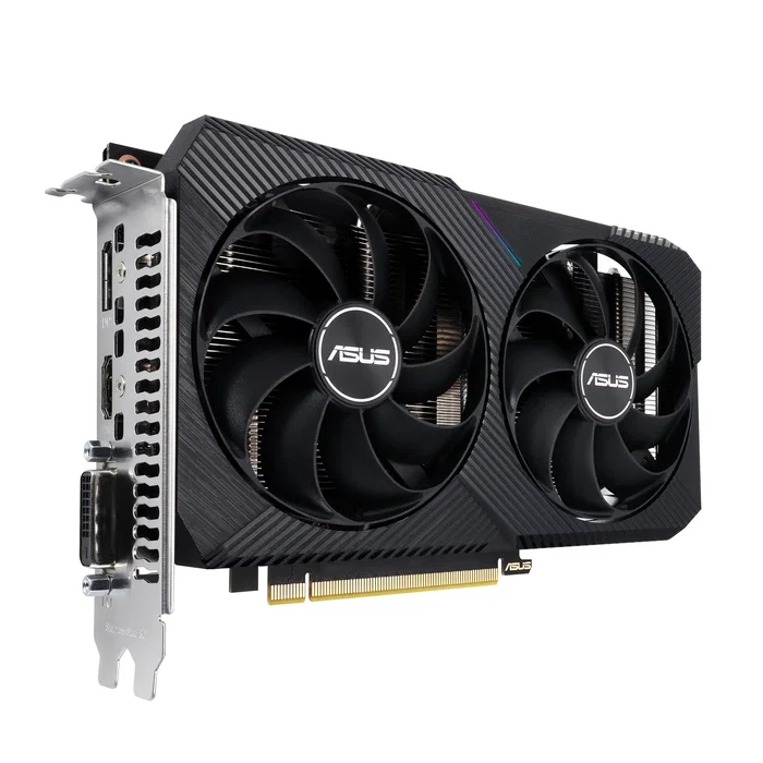 Asus Dual GeForce RTX 3050 V2 OC 8GB GDDR6 Asus Dual GeForce RTX 3050 V2 OC 8GB GDDR6