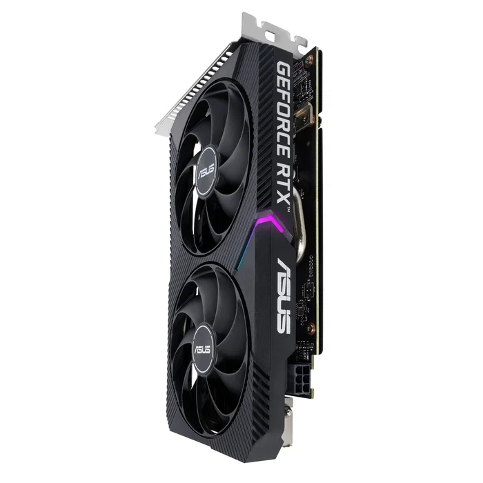 ASUS Dual GeForce RTX 3050 OC V2 Tarjeta Gráfica Gaming - 8GB GDDR6, PCIe 4.0, 7680x4320, HDMI 2.1, DisplayPort 1.4a, Ventilador Dual Axial-tech