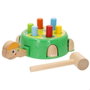 Color Baby Juego De Madera Tortuga Martillo de 26x16x10 cm