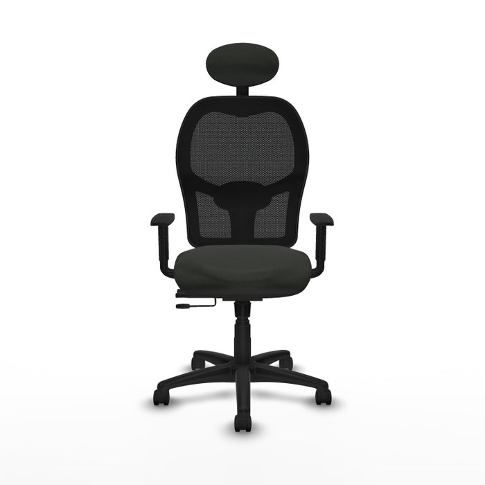 PIQUERAS Y CRESPO Silla de oficina Alocén traslack malla negra Bali negro