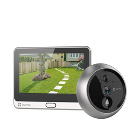 EZVIZ Mirilla Inteligente DP2 2K CS-DP2-R100-6E3WPFBS Plata