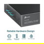 TP-LINK Switch de Red TL-SL1218P, 16 Puertos Gigabit con 2 SFP, 8 Puertos PoE+, Gestión Inteligente, Negro