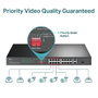TP-Link TL-SL1218P Switch Gigabit PoE+ de 16 puertos, Negro