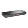 TP-Link TL-SL1218P Switch Gigabit PoE+ de 16 puertos, Negro