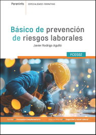 PARANINFO, Básico de prevención de riesgos laborales (FCOS02) - PARANINFO