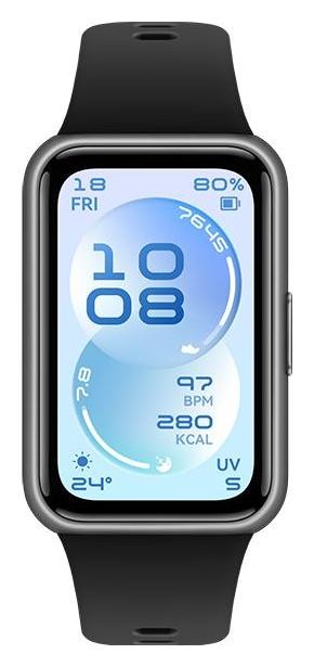 Huawei Band 11 Pulsera Deportiva Inteligente Negro Monitoreo Frecuencia Cardíaca SpO2 Amoled Bluetooth 42mm