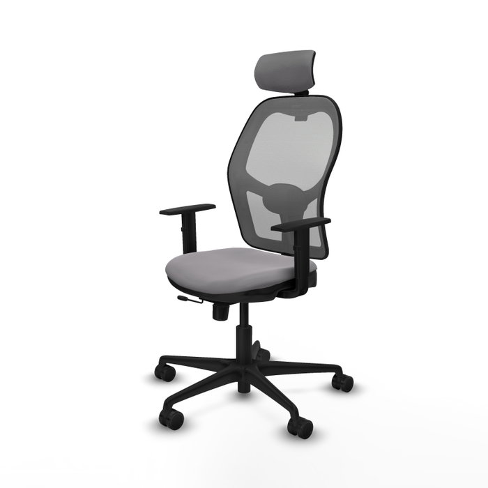 PIQUERAS Y CRESPO Silla de oficina Jorquera Gris con Mecanismo Sincro/Traslack PIQUERAS Y CRESPO Silla de oficina Jorquera Gris con Mecanismo Sincro/Traslack