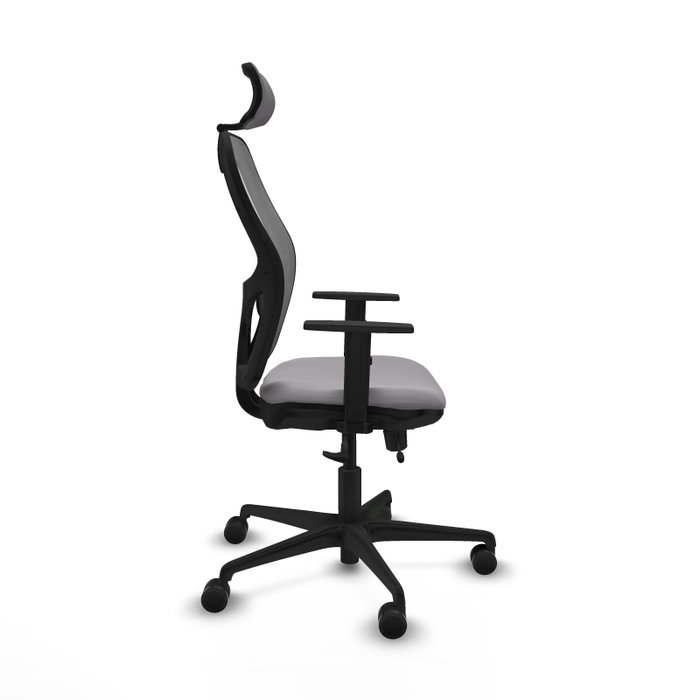 PIQUERAS Y CRESPO Silla de oficina Jorquera Gris con Mecanismo Sincro/Traslack PIQUERAS Y CRESPO Silla de oficina Jorquera Gris con Mecanismo Sincro/Traslack