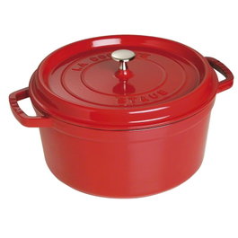 Staub La Cocotte Cocotte Redonda 28 cm 6,7 L Rojo Cereza Hierro Fundido Esmaltado 40509-852-0