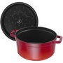 Staub La Cocotte 28cm rojo hierro fundido 6.7L