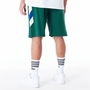 Pantalón Corto Deportivo New Era NBA Milwaukee Bucks Verde