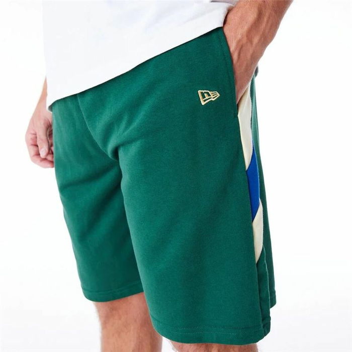 Pantalón Corto Deportivo New Era NBA Milwaukee Bucks Verde