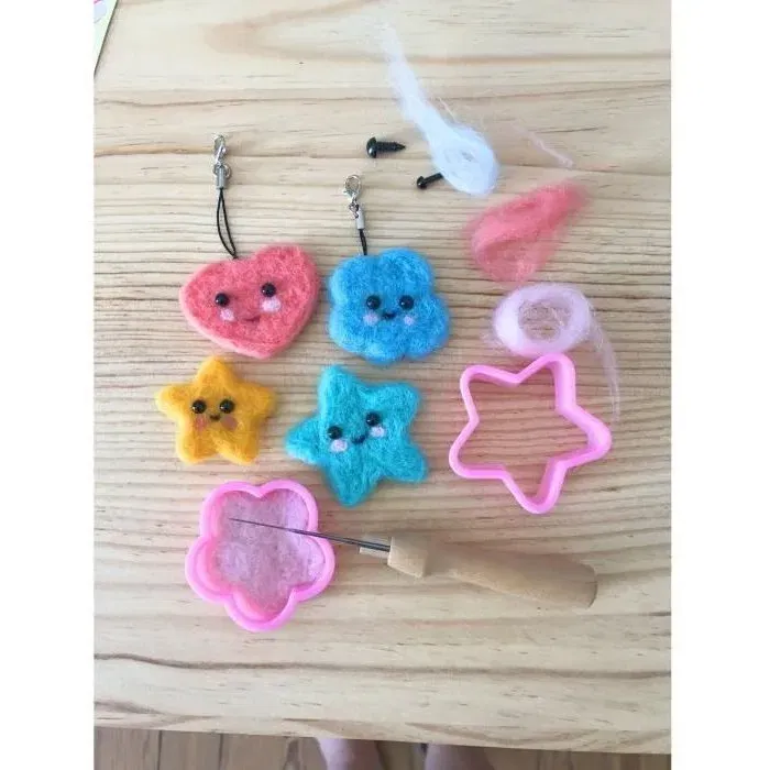 Sycomore SYC3517130011891 Caja Encantadora Lana Cardada Kawaii - A partir de 10 Años