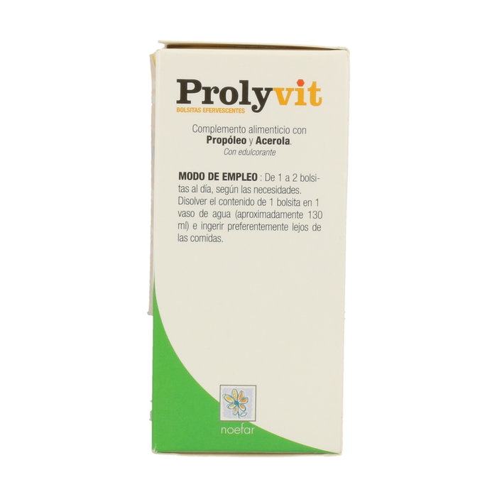 Noefar Prolyvit Vitamina C Efervescente 16 Sobres