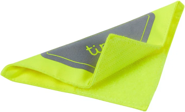 Tineo Parches Reflectantes con Cierre de Velcro - Amarillo Fluorescente - TIN3275054061643