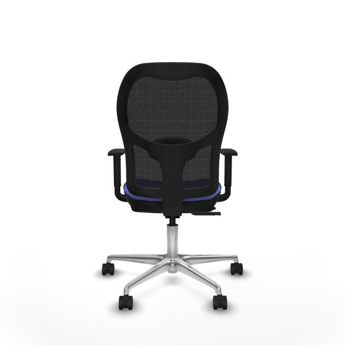 PIQUERAS Y CRESPO Silla de oficina Jorquera Azul claro con mecanismo Sincro/Traslack
