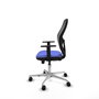 PIQUERAS Y CRESPO Silla de oficina Jorquera Azul claro con mecanismo Sincro/Traslack