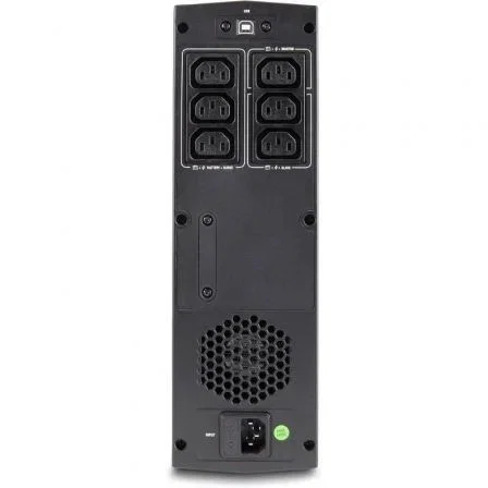SALICRU SPS SOHO+ 2250VA/1200W SAI/UPS Line-Interactive con AVR, 6 Salidas IEC, Puertos USB-C y USB-A para Carga Rápida, 647EA000010, Negro