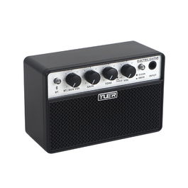 Yuer Mini Amp Eléctrico Recargable para Guitarra, Portátil Tamaño Móvil, Bluetooth 5, 10W, 6h Autonomía, Carga Rápida Tipo C