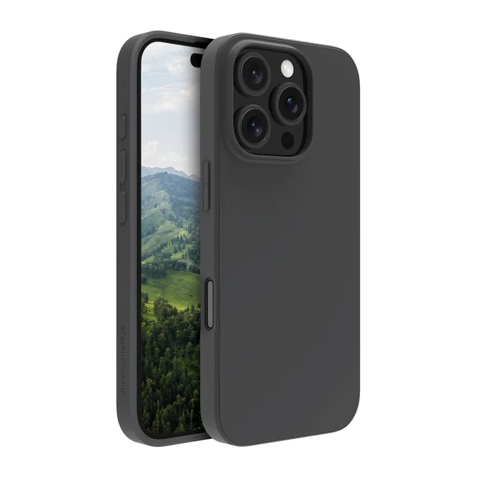 Dbramante1928 Greenland Carcasa Trasera Plástico Negro Noche para Apple iPhone 16 Pro