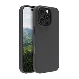 Dbramante1928 Greenland Carcasa Trasera Plástico Negro Noche para Apple iPhone 16 Pro