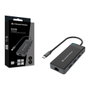 Conceptronic Adaptador 7 en 1 USB-C con 2x HDMI, USB-C PD, USB 3.0 y Gigabit Ethernet DONN14G Gris