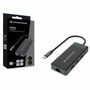 Conceptronic Adaptador 7 en 1 USB-C con 2x HDMI, USB-C PD, USB 3.0 y Gigabit Ethernet DONN14G Gris
