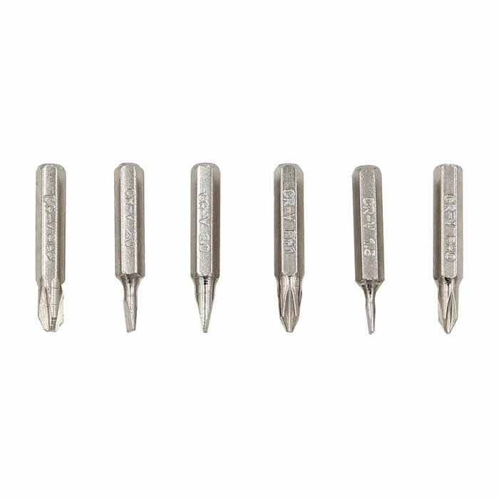 Edm Linterna de trabajo/destornillador Light Driver con 6 puntas imantadas