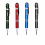Edm Linterna de trabajo/destornillador Light Driver con 6 puntas imantadas