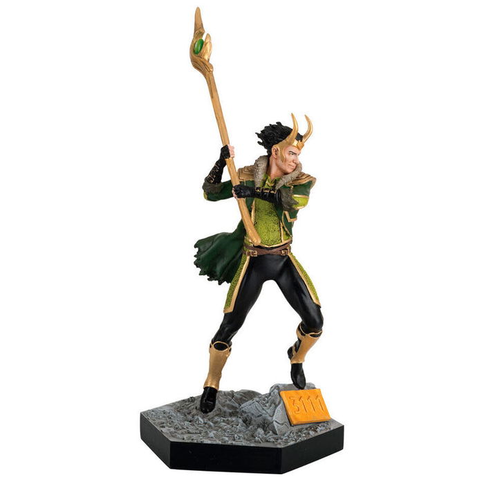 Eaglemoss Hero Collector Figura Loki VS. Marvel Escala 1:16 Eaglemoss Hero Collector Figura Loki VS. Marvel Escala 1:16