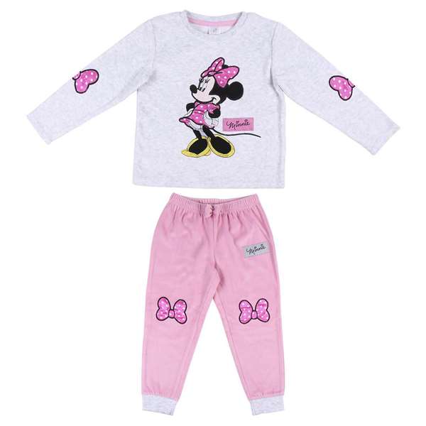 Cerdá Pijama Largo Velour Cotton Minnie Talla 4 Años