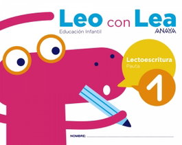 Anaya, Leo con Lea 1 Pauta 4 Años - Anaya